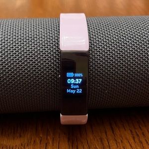 Fitbit Inspire HR Heart Rate & Fitness tracker with lilac band